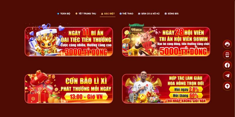 Quy định tham gia nhận hoa hồng 98Win