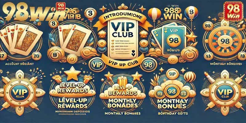 Chi tiết cách tham gia VIP Club 98Win người chơi cần nắm